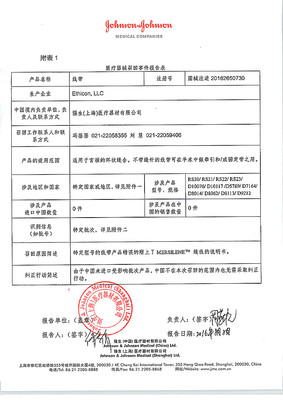 Ethicon, LLC 線帶產品召回通知及醫(yī)療器械代理銷售責任解析